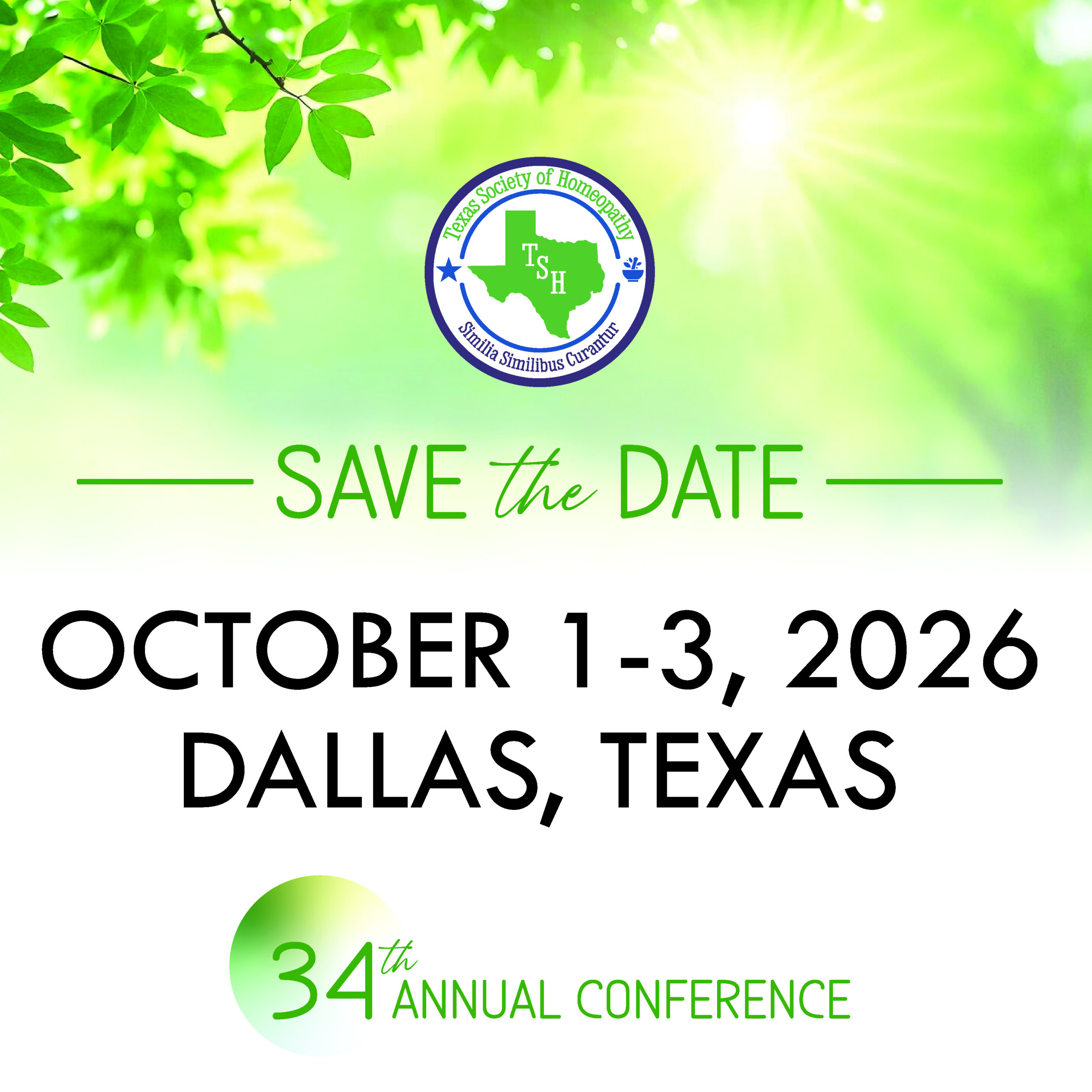 TSH Conference 2026 - Save the Date