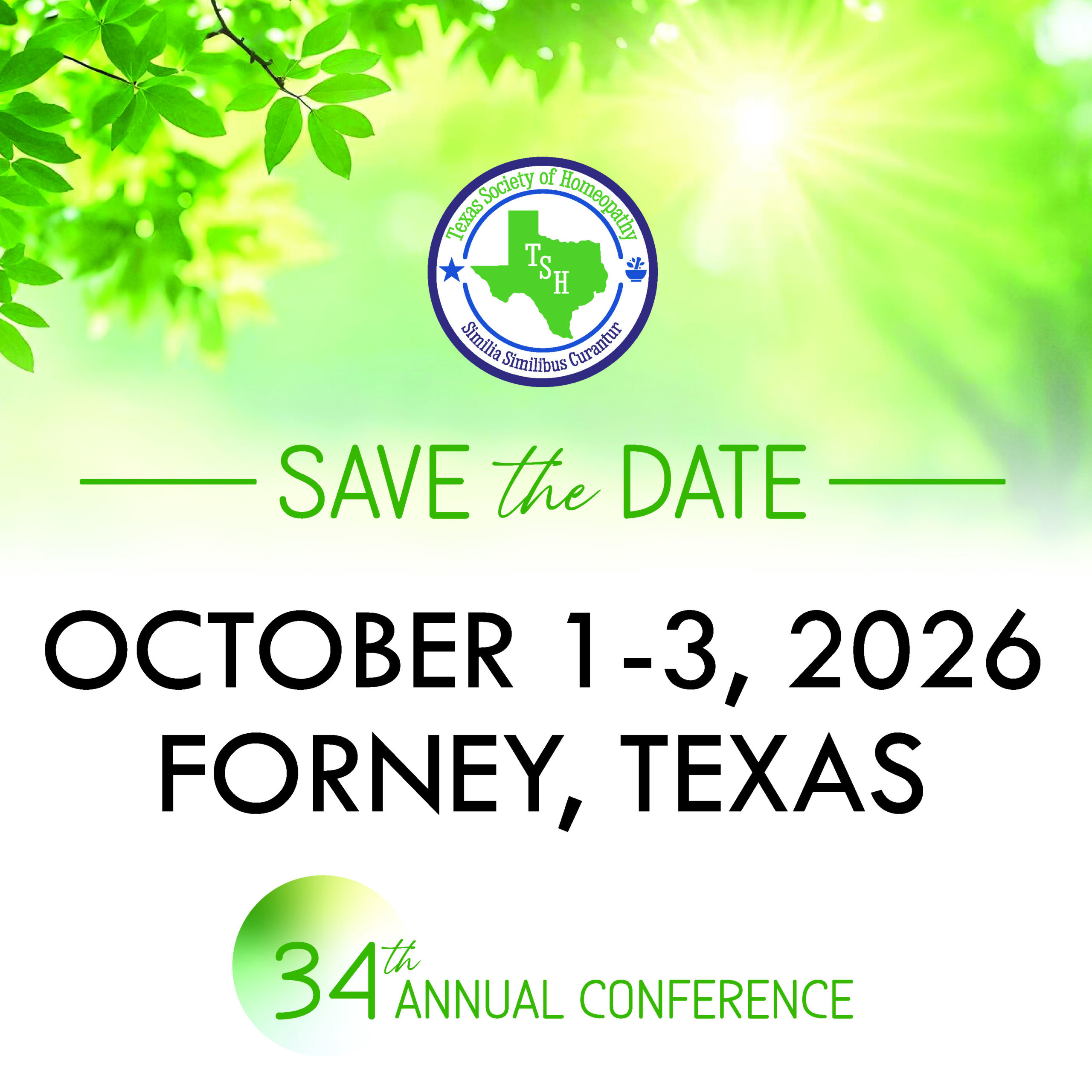 TSH Conference 2026 - Save the Date